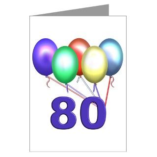  1929 Greeting Cards  80th Birthday Party Invitations (Pk of 20