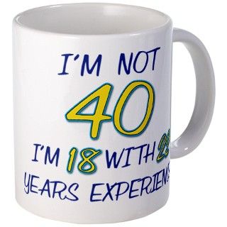 40 Year Old Birthday Party Mugs  Buy 40 Year Old Birthday Party