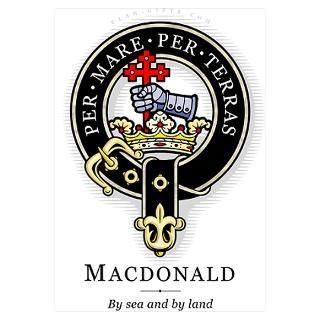 Clan Macdonald Badge Gifts & Merchandise  Clan Macdonald Badge Gift