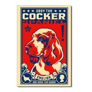 ENGLISH COCKER : Obey the pure breed! The Dog Revolution