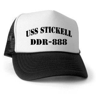888 Gifts  888 Hats & Caps  USS STICKELL Trucker Hat