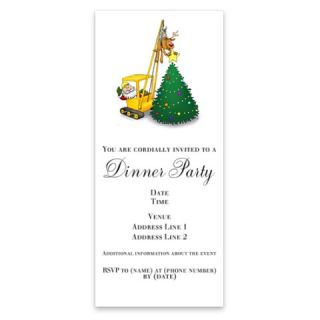 Santa Claus Crane Invitations by Admin_CP10195474  507314496