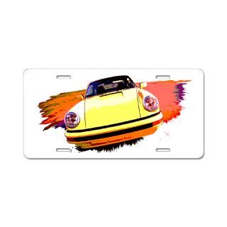 Classic 911 Style Aluminum License Plate for