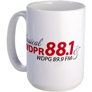 Gifts  Drinkware  Classical 88.1 Radio Large Mug