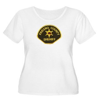 832 Pc Gifts  832 Pc T shirts  Fresno County Sheriff Womens Plus