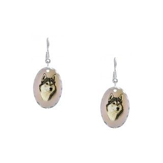 Siberian Husky Gifts  Siberian Husky Jewelry  Siberian Husky Earring