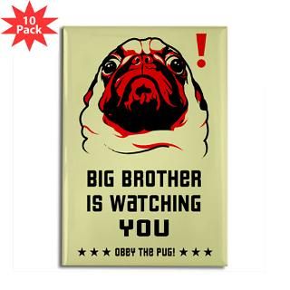 PUG  Big Brother  Obey the pure breed The Dog Revolution