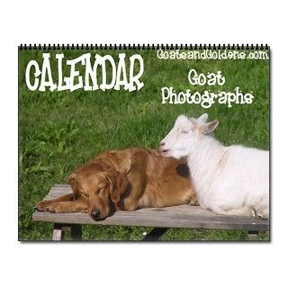 Boco_889 Gifts  Boco_889 Home Office  Goat Photos Wall Calendar