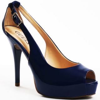 Ultra stylish Heel of the Day   Guess Hondo 3 in Blue