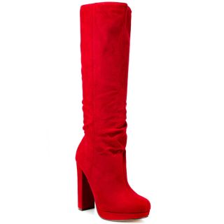 Michael Antonios Red Baldwin   Red Suede for 79.99