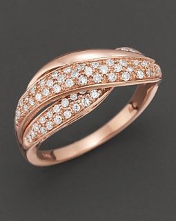 Diamond Ring in 14 Kt. Rose Gold, 0.35 ct. t.w.