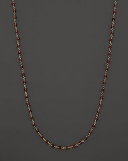 Garnet Faceted Rondelles Necklace, 17