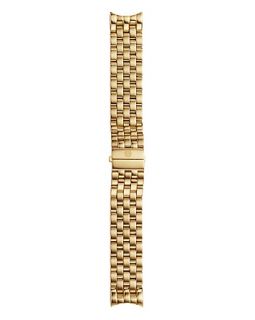  Gold Plated Stainless Steel Bracelet Strap, 20 mm