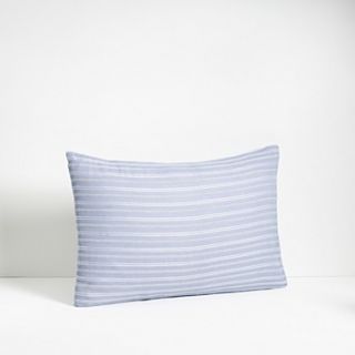 Calvin Klein HomeBlue Flower Toss Pillow, 15 x 22