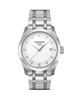 Tissot Special Edition Couturier Womens Diamonds White Quartz Watch