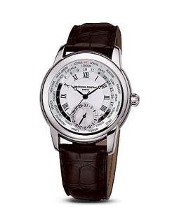 Frédérique Constant Classic Manufacture World Timer Automatic Watch