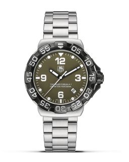 Formula 1 Watch with Stainless Bracelet Strap, 44 mm