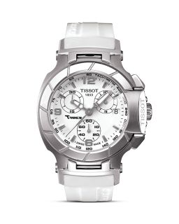 Tissot T Race Womens White Quartz Sport Watch, 40mm