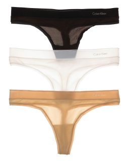 Calvin Klein Underwear Thong   Second Skin Cut and Sew #D3416