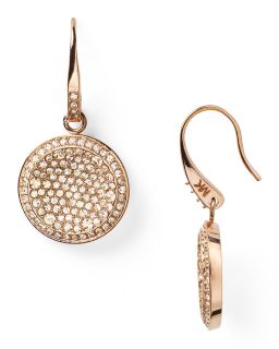 pave drop earrings price $ 95 00 color rose gold quantity 1 2 3 4 5 6