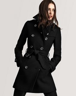 Burberry Brit Balmoral Classic Wool Trench