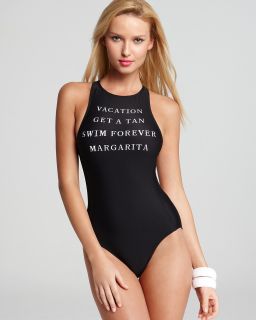 wildfox foxy fairchild racerback monokini price $ 158 00 color black