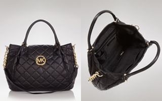 MICHAEL Michael Kors Satchel   Fulton Quilted Leather_2