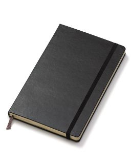 Moleskine Large Hardcover Plain Black Notebook