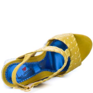 An Dree A Wedge   Yellow, Luichiny, $67.99