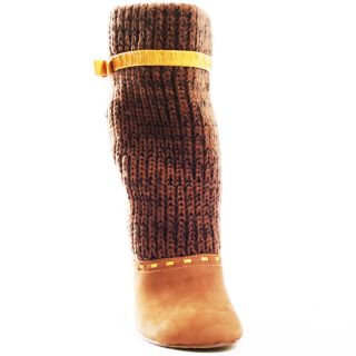 Dolcezza Knit Boot   Yl/Camel, Pastry, $87.99