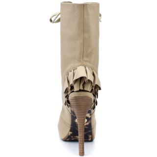 Lizzzy   Taupe Leather, Betsey Johnson, $134.99