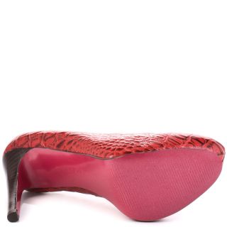 Audra   Red Croc, Paris Hilton, $71.99