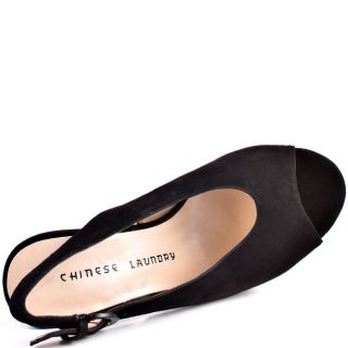 Chinese Laundrys 2 First Stop   Black Suede for 49.99
