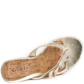 Poppi   Gold Suede, Guess, $74.99,