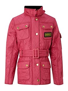 Barbour Polar Quilted International Jacket Pink   
