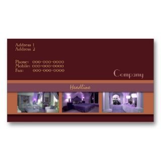 Interior Decorator Business Card