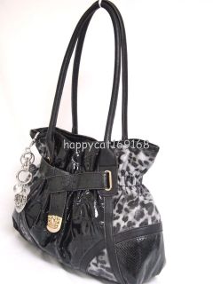 Kathy Van Zeeland Belting It Out Blet Shopper Handbag Black