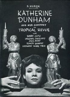 Katherine Dunham Bobby Capo Tropical Revue RARE Souvenir Program