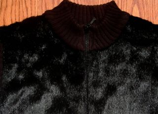 Kathie Lee Collection ladies sweater/jacket size S, black color with