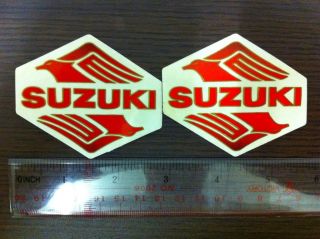 A012 Suzuki Logo Sticker Decal Emblem Aluminium Waterproof Brand New