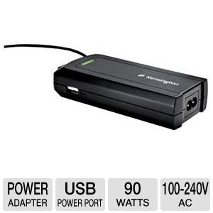 Kensington Laptop Power Adapter with USB PowerPort