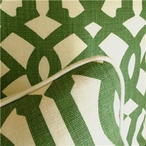 Kelly Wearstler Schumacher Linen Fabric Imperial Trellis Designer