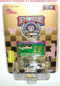 Ken Schrader 33 Apr Gold Diecast 50th NASCAR RARE