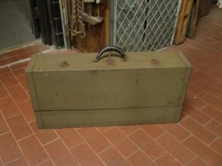 Kennedy Carpenters Tool Box Toolbox Metal Folding Woodworkers Toolbox