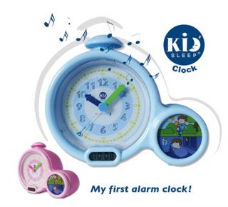KidSleep My First Alarm Clock Blue or Pink Classens Kids Sleep