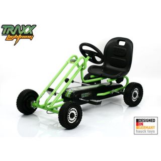 Traxx Lightening Pedal Go Kart in Race Green M90105