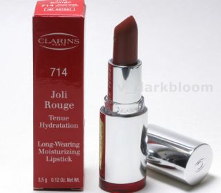 Clarins Joli Rouge Long Wearing Moisturizing Lipstick 714 Brown Sugar