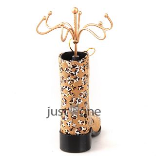 Jewelry Earring Storage Stand Cosmetic Brushes Tools Organize Holder
