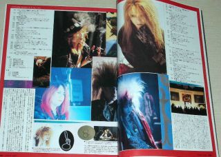 1990 Magazine x Japan Yoshiki Toshi Hide PATA Buck Tick Zi Kill
