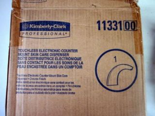 Kimberly Clark Electronic Counter Mount Skin Dispenser Suretouch Foam